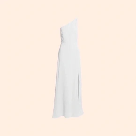 1HR SALE ⚡Reformation Evelyn Dress (Ivory)